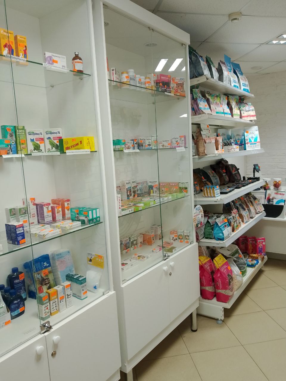 Ветаптека с широким ассортиментом препаратов